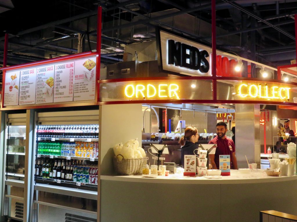Ned's Noodle Bar Oxford, at Westgate Social Bitten Oxford