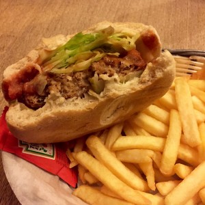 The Gardeners Arms - Veggie Burger