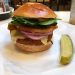 Byron Hamburgers Oxford - Bean Patty Burger