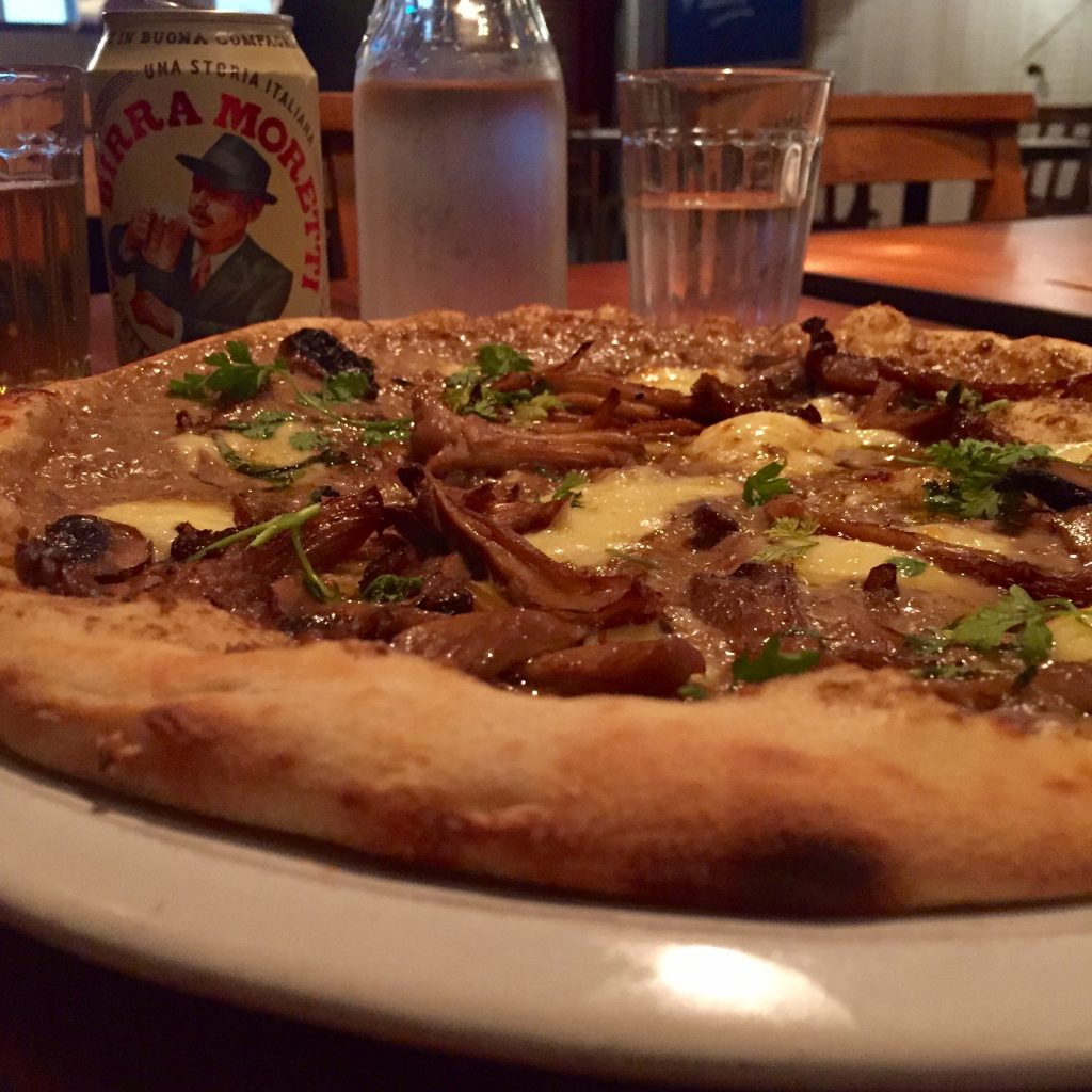 Pizza at Jamies Pizzeria