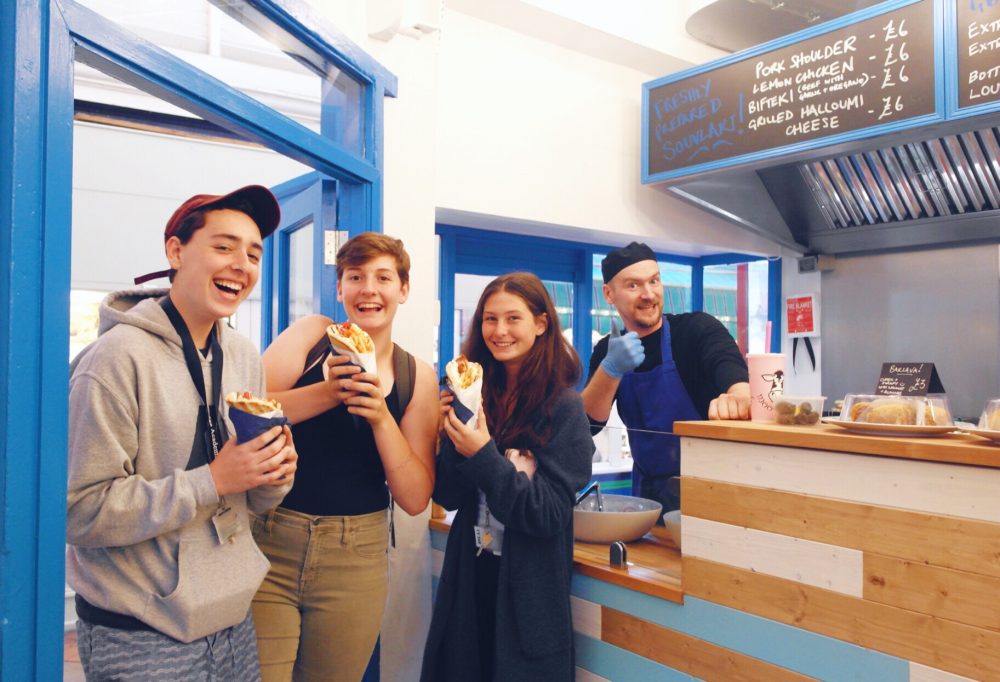 Souvlaki Brothers at Oxford Covered Market | Image Credit Bitten Oxford
