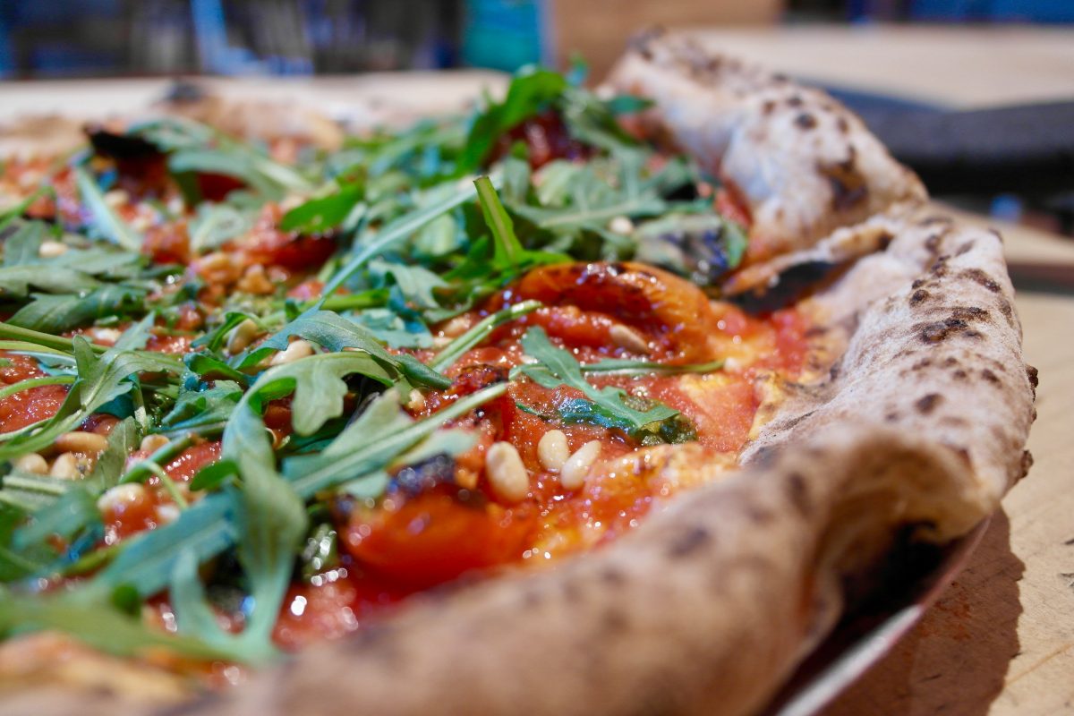 The Rusty Bicycle Oxford, Vegan Pizza | Image Credit Bitten Oxford