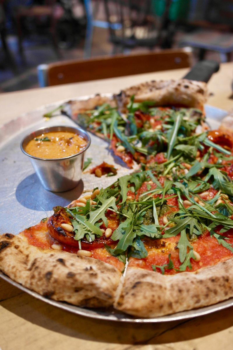The Rusty Bicycle Oxford, Vegan Pizza | Image Credit Bitten Oxford
