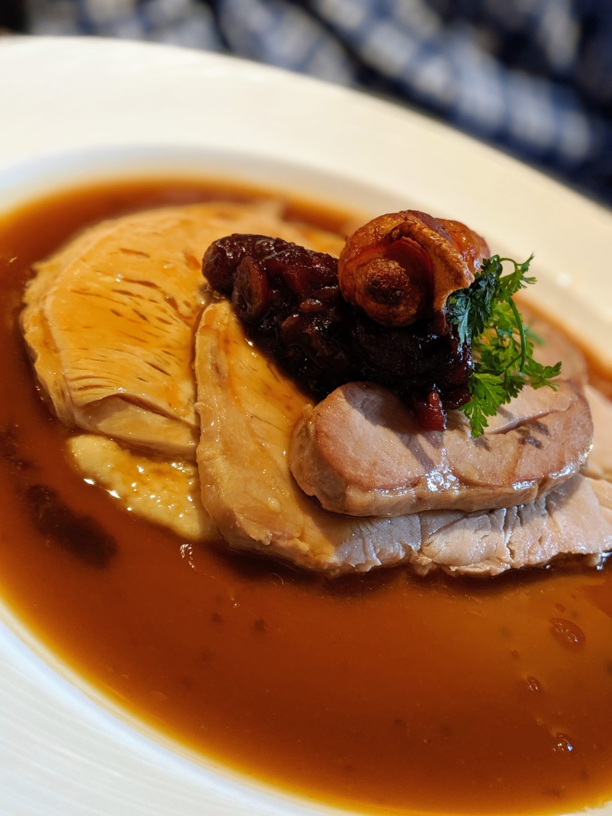 Christmas turkey at The Baskerville Henley | Image Credit Bitten Oxford