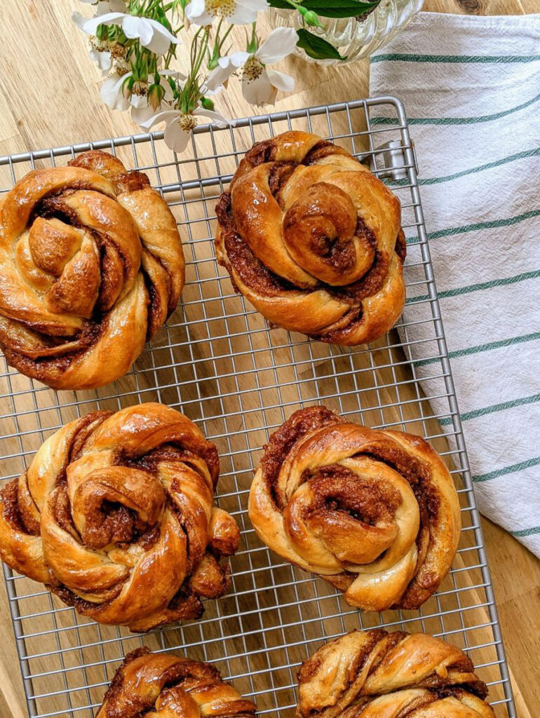 Skogen Kitchen bake at home cinnamon buns | Image credit Bitten Oxford