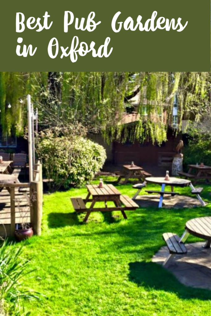 The Best Pub Gardens in Oxford